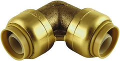 SharkBite - Brass & Chrome Pipe Fittings Type: 90 Elbow Fitting Size: 1 x 1 - Benchmark Tooling