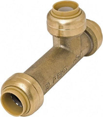 SharkBite - Brass & Chrome Pipe Fittings Type: Tee Fitting Size: 3/4 - Benchmark Tooling