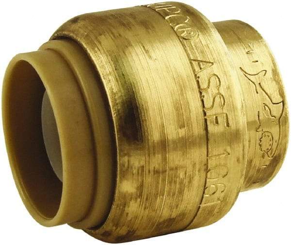 SharkBite - Brass & Chrome Pipe Fittings Type: End Cap Fitting Size: 1 - Benchmark Tooling