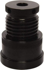 Gibraltar - 2-3/4" Base Diam, 2-1/8 to 3-1/8" Height Range, Support Screw Jack - 40,000 Lb Min Capacity - Benchmark Tooling