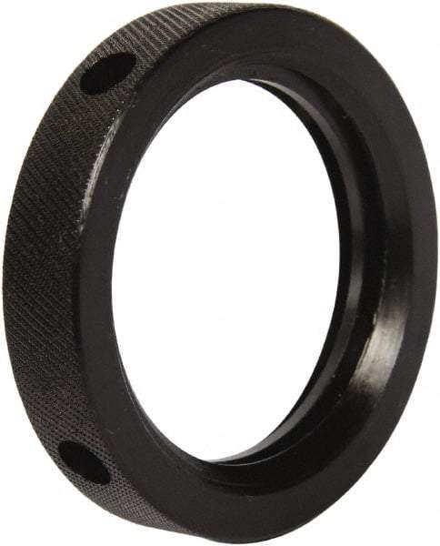 Gibraltar - 2-5 Acme Steel Right Hand Hex Jam Nut - 2-1/2" Across Flats, 1/2" High, Black Oxide Finish, 2G Class of Fit - Benchmark Tooling