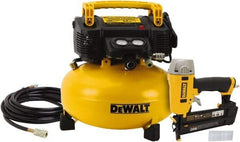 DeWALT - 0.9 hp, 2.6 SCFM at 90 psi, Pancake Compressor - 6 Gal Tank, 10 Amp, 165 psi, 120V - Benchmark Tooling