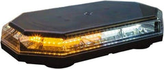 Buyers Products - Variable Flash Rate, Magnetic or Permanent Mount Emergency LED Lightbar Assembly - Powered by DC, Amber - Benchmark Tooling