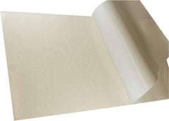 Value Collection - 24" Long, 12" Wide, Buna-N Rubber Foam Sheet - 50 to 60 Durometer, White, -30 to 220°F, 1,000 psi Tensile Strength, Adhesive Backing - Benchmark Tooling