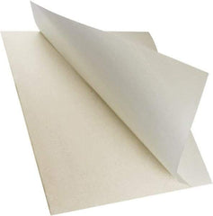 Value Collection - 12" Long, 12" Wide, Buna-N Rubber Foam Sheet - 50 to 60 Durometer, White, -30 to 220°F, 1,000 psi Tensile Strength, Adhesive Backing - Benchmark Tooling