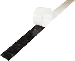 Value Collection - 3/4" Thick x 2" Wide x 36" Long, Adhesive Backed Neoprene Rubber Strip - Stock Length, 40 Shore A Durometer, 1,000 psi Tensile Strength, -20 to 170°F, Black - Benchmark Tooling