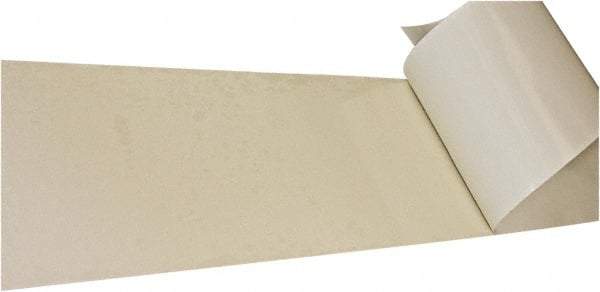 Value Collection - 3/16" Thick x 6" Wide x 36" Long, Adhesive Backed Buna-N Rubber Strip - Stock Length, 60 Shore A Durometer, 1,000 psi Tensile Strength, -30 to 220°F, White - Benchmark Tooling