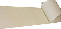 Value Collection - 3/16" Thick x 6" Wide x 36" Long, Adhesive Backed Buna-N Rubber Strip - Stock Length, 60 Shore A Durometer, 1,000 psi Tensile Strength, -30 to 220°F, White - Benchmark Tooling