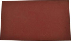 TriStar - 1/16" Thick x 6" Wide x 6" Long, Plastic Sheet - Maroon, 75D Hardness, Rulon LR Grade, ±0.003 Tolerance - Benchmark Tooling