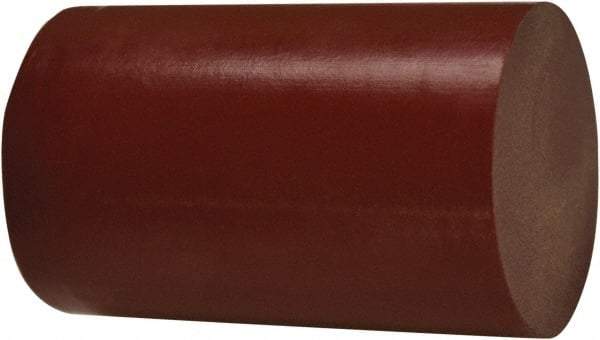 TriStar - 3' Long, 7/8" Diam, Plastic Plastic Rod - + 1/4 - 0.0" Length Tolerance, +0.020/-0.000" Diam Tolerance, 75D Hardness, Maroon - Benchmark Tooling