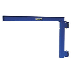 Vestil - 600 Lb Load Capacity, Steel Jib Crane - 8' Span - Benchmark Tooling