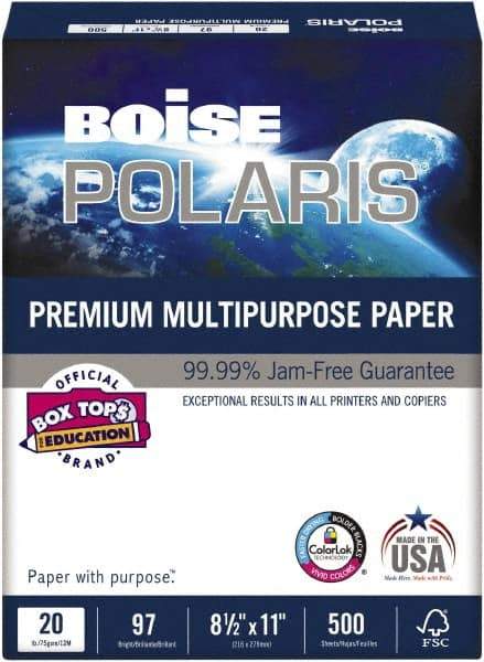 Boise - White Copy Paper - Use with Laser Printers, Copiers, Inkjet Printers - Benchmark Tooling