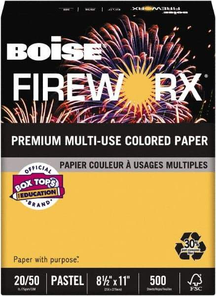 Boise - Golden Glimmer Colored Copy Paper - Use with Laser Printers, Copiers, Plain Paper Fax Machines, Multifunction Machines - Benchmark Tooling