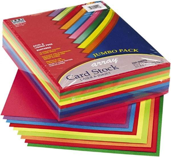 Pacon - Assorted Colors Copy Paper - Use with Copiers, Inkjet & Laser Printers & Typewriters - Benchmark Tooling