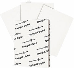 Springhill - White Copy Paper - Use with High Speed Copiers, Laser Printers, Offset Duplicators - Benchmark Tooling