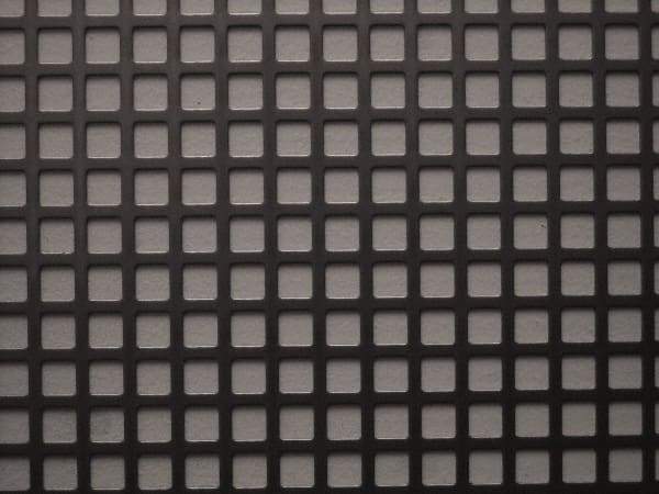 Value Collection - 36 x 40 x 0.06" Perforated Carbon Steel Sheet - 1/2" Straight Square Holes, 11/16" Hole Spacing - Benchmark Tooling