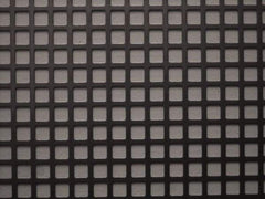 Value Collection - 36 x 40 x 0.06" Perforated Carbon Steel Sheet - 1/2" Straight Square Holes, 11/16" Hole Spacing - Benchmark Tooling