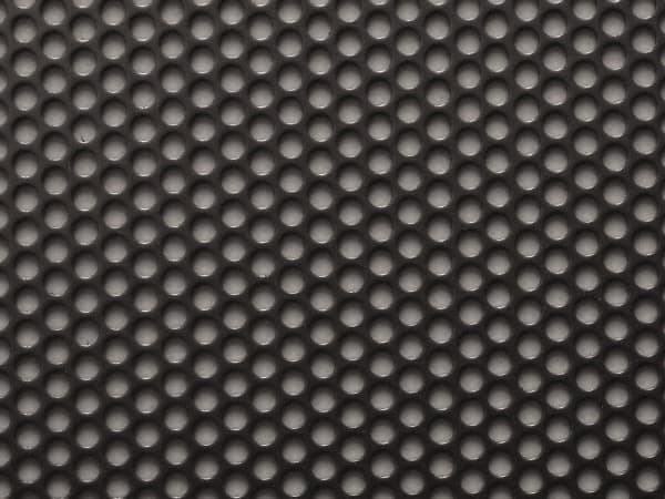 Value Collection - 36 x 40 x 0.06" Perforated Carbon Steel Sheet - 3/16" Staggered Round Holes, 1/4" Hole Spacing - Benchmark Tooling