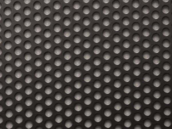 Value Collection - 0.035" Thick x 36" Wide x 40" Long, Stainless Steel Perforated Sheet - 1/4" Round Holes x 3/8" Spacing - Benchmark Tooling