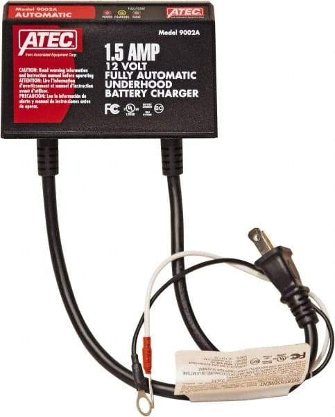 ATEC - 12 Volt Automatic Charger/Maintainer - 1.5 Amps - Benchmark Tooling