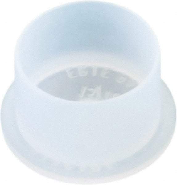 Caplugs - 1.985" ID, Push-On, Round Head Cap - 1-3/32" Long, Low-Density Polyethylene, Natural (Color) - Benchmark Tooling