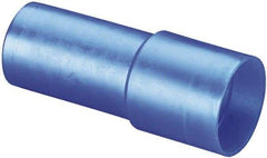 Caplugs - 1.31" ID, Round Head Fuel Injector Cap - 3-29/64" Long, Low-Density Polyethylene, Blue - Benchmark Tooling