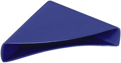 Caplugs - Vinyl Corner Cover - 3/4" Inside Width, 2-1/2" Long, Blue - Benchmark Tooling