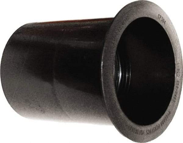 Caplugs - Round Head Suspension Plug - 3" OD, 4" Long, Nylon, Black - Benchmark Tooling