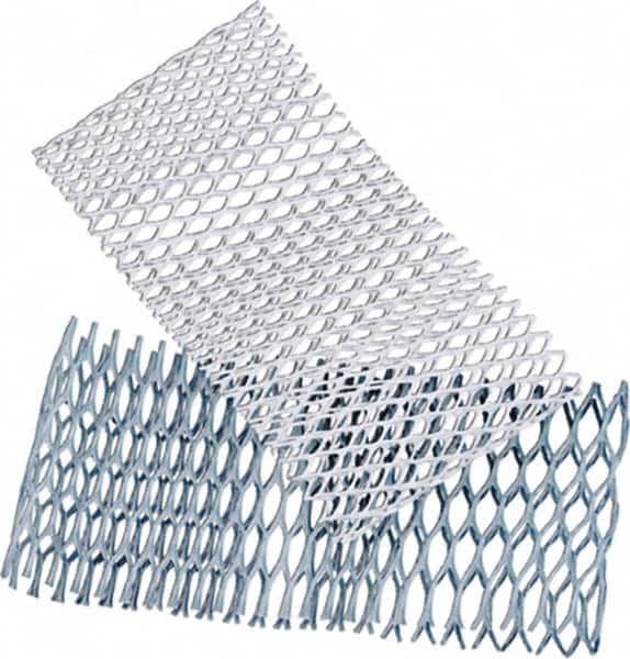 Caplugs - 12-1/2" Min Diam Nonelastic Protective Mesh Sleeving - 6' Long, Natural - Benchmark Tooling