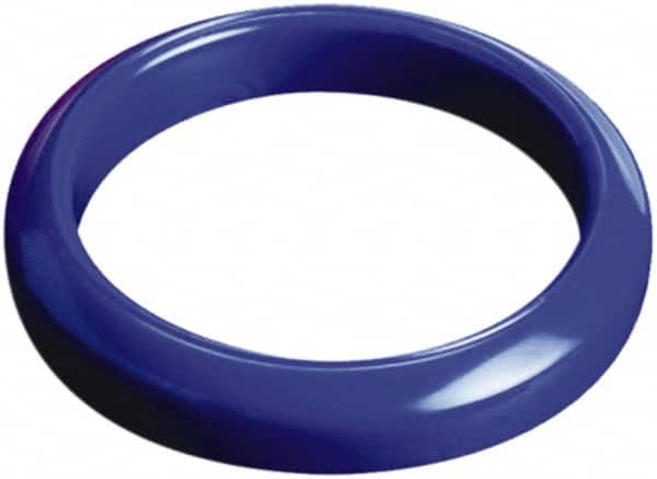 Caplugs - 0.96" ID, Push-On Weld Neck Cap - 1.29" OD, 5/32" Long, Vinyl, Black - Benchmark Tooling