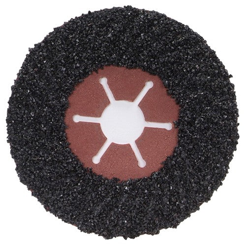 7″ × 1/4″ × 7/8″ FastCut Fiber Disc Type 27 16 Grit Silicon Carbide - Benchmark Tooling