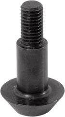 Jergens - M12 Round Head Hardened Steel Clamp Cylinder Pressure Point - For ZPS, 17mm High x 17mm Wide - Benchmark Tooling