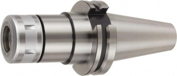 Lyndex - 2.75mm to 16mm Capacity, 90mm Projection, NCAT40 Taper Plus, SK16 Collet Chuck - 40mm Shank Diam - Exact Industrial Supply