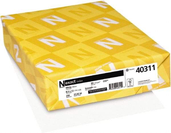 Neenah Paper - 8-1/2" x 11" White Copy Paper - Use with Laser Printers, Inkjet Printers, Copiers - Benchmark Tooling