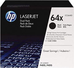 Hewlett-Packard - Black Toner Cartridge - Use with HP LaserJet P4015, P4515 - Benchmark Tooling