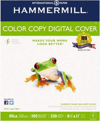 Hammermill - 8-1/2" x 11" Photo White Colored Copy Paper - Use with High-Speed Copiers,High-Speed Printers,Laser Printers - Benchmark Tooling