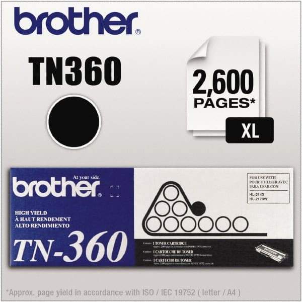 Brother - Black Toner Cartridge - Use with Brother DCP-7030, 7040, HL-2140, 2150N, 2170W, MFC-7320, 7340, 7345N, 7440N, 7840W - Benchmark Tooling