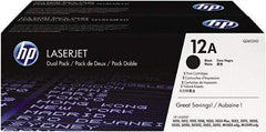 Hewlett-Packard - Black Toner Cartridge - Use with HP LaserJet 1012, 1018, 1020, 1022, 3015, 3020, 3030, 3050, 3052, 3055, M1319f MFP - Benchmark Tooling