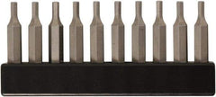 Wiha - 1/2" Hex Screwdriver Bit - 4mm Drive, 28mm OAL - Benchmark Tooling