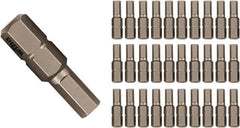 Wiha - 5/32" Hex Screwdriver Bit - 1/4" Drive, 25mm OAL - Benchmark Tooling