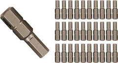 Wiha - 1/8" Hex Screwdriver Bit - 1/4" Drive, 25mm OAL - Benchmark Tooling