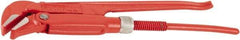 Wiha - 22-1/2" Hardened Steel Pipe Wrench Plier - 2" Pipe Capacity - Benchmark Tooling