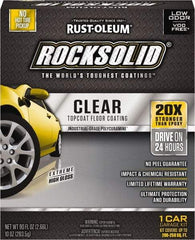 Rust-Oleum - 70 oz Clear Floor Coating - Low Odor & Chemical Resistant - Benchmark Tooling