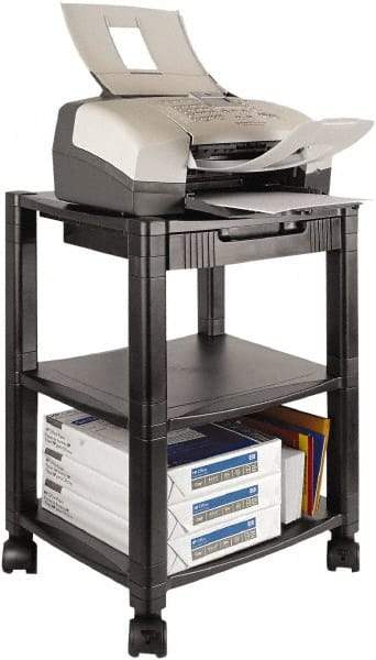 Kantek - Black Printer/Copier Stand - Use with Computer, Fax Machines, Printer - Benchmark Tooling