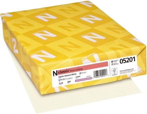 Neenah Paper - 8-1/2" x 11" Natural White Copy Paper - Use with Laser Printers, Inkjet Printers, Copiers - Benchmark Tooling