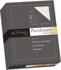 Southworth - 8-1/2" x 11" Ivory Copy Paper - Use with Laser Printers, Inkjet Printers, Copiers - Benchmark Tooling