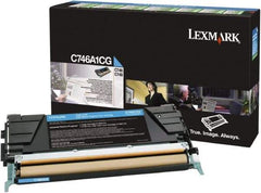 Lexmark - Cyan Toner Cartridge - Use with Lexmark C746, C748 - Benchmark Tooling