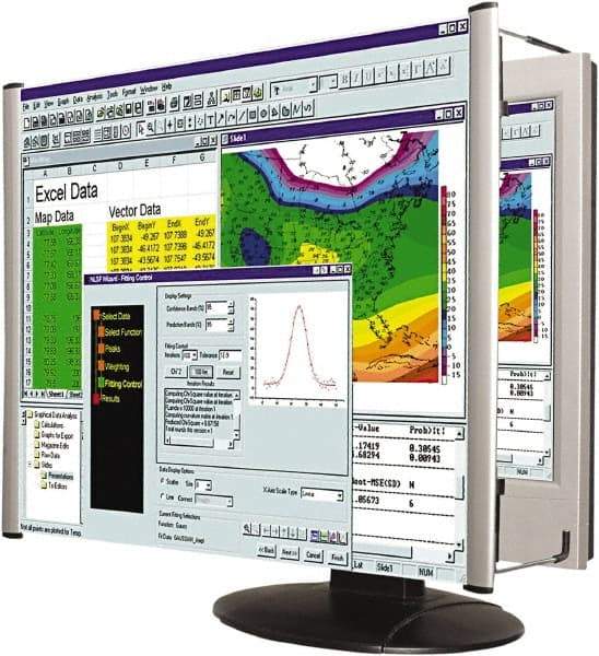 Kantek - Silver Monitor Filter - Use with LCDs - Benchmark Tooling