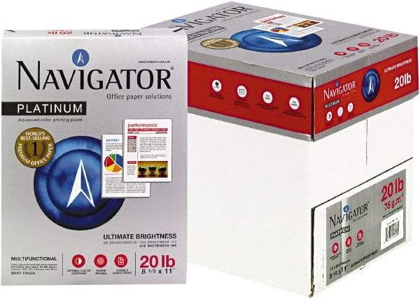 Navigator - 8-1/2" x 11" White Copy Paper - Use with Laser Printers, Copiers, Fax Machines, Multifunction Machines - Benchmark Tooling