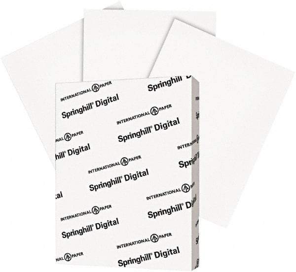 Springhill - 8-1/2" x 11" White Copy Paper - Use with High Speed Copiers, Laser Printers, Offset Duplicators - Benchmark Tooling